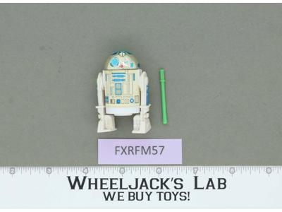 R2-D2 W/POP UP LIGHTSABER 100% Complete Star Wars 1983 Vintage Kenner NO REPRO