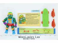 Skateboardin' Mike 100% Complete Teenage Mutant Ninja Turtles 1991 Playmates
