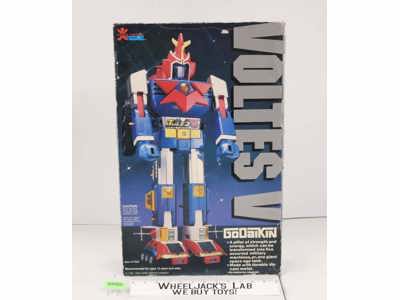 Voltes V MINTY W NICE Box Godaikin 1982 Bandai Popy Chogokin Vintage Figure