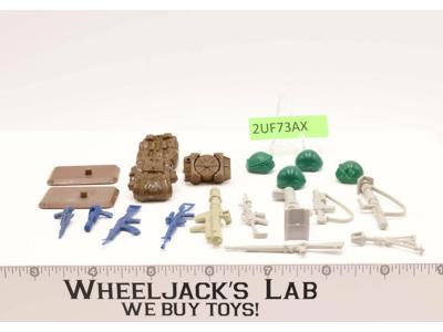 Lot Battle Gear Accessory Pack 2 Set 20 1984 Weapons G.I. Joe Vintage