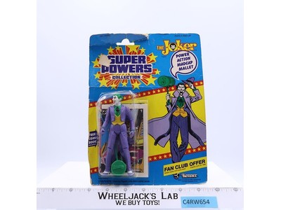 The Joker Clown Prince of Crime Super Powers 1985 Kenner Vintage Figure NEW MOSC