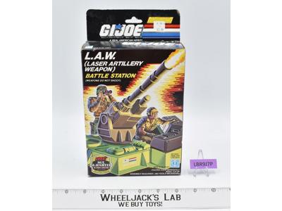 Laser Artillery Weapon L.A.W. Battle Station 100% Complete G.I. Joe 1985 Hasbro
