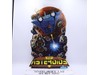 Asteroids Die-Cut Cardstock Poster W/ Eyelet Double Sided Atari 1982 Vintage