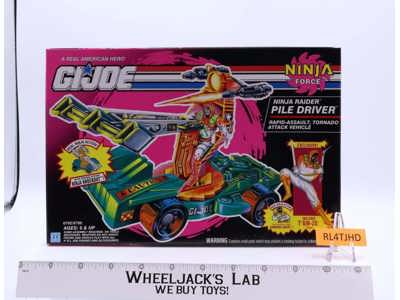 Ninja Raider Pile Driver GI Joe Ninja Force 1992 Hasbro Vehicle NEW MISB SEALED