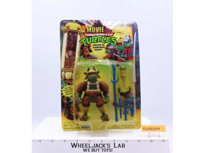 Samurai Raph Movie III Teenage Mutant Ninja Turtles TMNT 1992 Playmates NEW MOSC