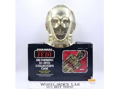 C-3PO Action Figure Storage Case Star Wars 1983 Kenner NEW SEALED