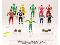 Lot of 10 Power Rangers 1990's 4-6" Bandai Action Figures