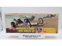 Mongoose & Snake Wild Wheelie Set Hot Wheels 1970 Mattel Toy Car Playset