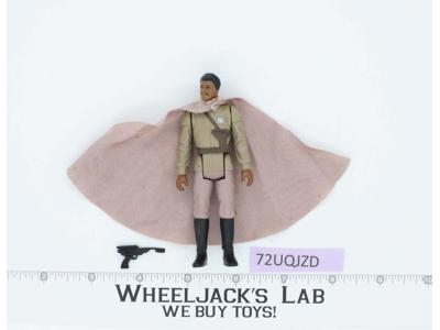 General Lando Calrissian 100% Complete Star Wars 1985 Kenner Figure No Repro