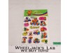 1982 Q-Bert Video Stick-Ons Puffy Stickers Diamond Toymakers, Sealed