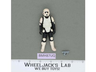 Biker Scout SHORT MOUTH 100% Complete Star Wars ROTJ 1983 Lili Ledy No Repro
