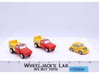 Lot of 3 KO Robot Action Figures Go-Bots 1980s Japan Vintage