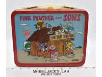Pink Panther and Sons with Thermos 1984 Thermos United Artists Metal Lunchbox