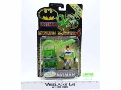 Midnight Hunter Batman Mission Masters 4 Batman 2001 Hasbro NEW MOSC SEALED
