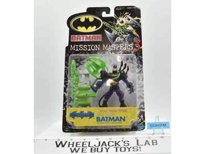 Virus Delete Batman Mission Masters 3 Batman NEW MOSC Hasbro 2000