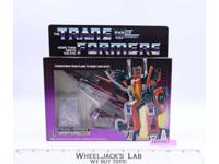 Thrust 100% Complete W/ NICE BOX & FIGURE 1985 Vintage G1 Transformers Hasbro