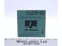 G.I. Joe Action Pilot Air Manual MM 78-00 Original 1964 Vintage