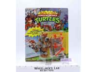 Creepy Crawlin' Splinter Wacky Action TMNT 1990 Playmates Figure NEW MOSC SEALED