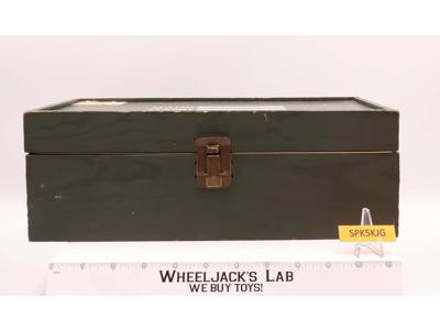 GI Joe Wooden Footlocker w/ Gear Tray 1964 Vintage Action Accessory
