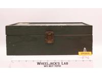 GI Joe Wooden Footlocker w/ Gear Tray 1964 Vintage Action Accessory