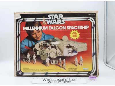 Millennium Falcon WORKS NICE COLOR 100% Complete W/Box Star Wars 1979 Kenner
