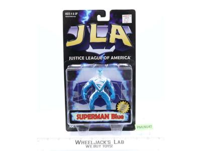 Superman Blue Justice League Of America 1998 Kenner NEW MOSC Figure