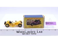 Mercer Raceabout 1913 Y-7 Lesney Matchbox 1960's Made In England