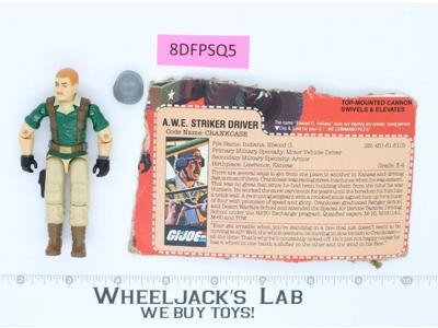 Crankcase V1 G.I. Joe 1985 Hasbro Vintage Action Figure