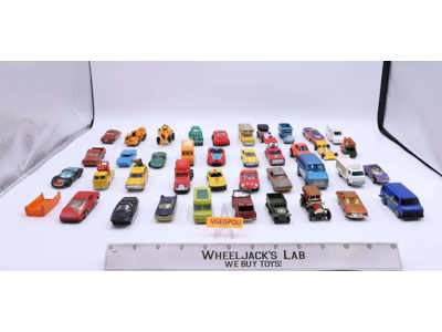 Lot of 39 Miscellaneous Cars/Vehicles/Trucks Vintage Matchbox Hotwheels