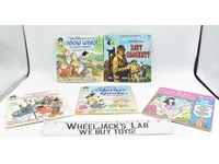 Late 1970's to Early 1980's Pre-School Disney Collection of 5 Books and Records