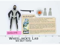 Torpedo V1 RED CARD BACK Complete G.I. Joe 1983 Hasbro Vintage Action Figure
