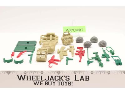 Lot Battle Gear Accessory 3 Set 4 Complete 1985 Weapons G.I. Joe Vintage