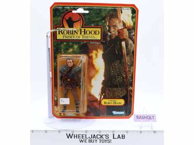 Long Bow Robin Hood Prince of Thieves 1991 Kenner Vintage Action Figure NEW MOSC