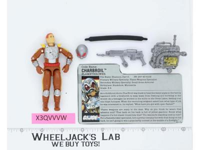 Charbroil V1 100% Complete G.I. Joe 1988 Hasbro Vintage Action Figure