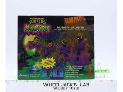 Mutatin' Splinter 100% Complete TMNT Mutations 1992 Playmates Action Figure
