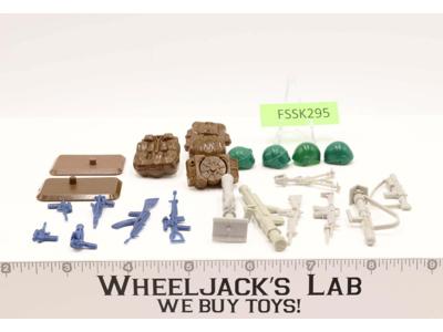Lot Battle Gear Accessory Pack 2 Set 10 Complete 1984 Weapons G.I. Joe Vintage