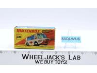 Stretcha Fetcha Ambulance No. 46 Superfast W/Box Matchbox Lesney 1971 England