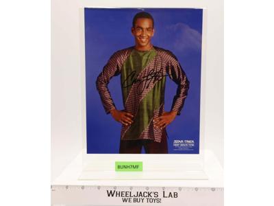 Jake Sisko Star Trek Deep Space 9 Cirroc Lofton AUTOGRAPHED 8x10 Picture