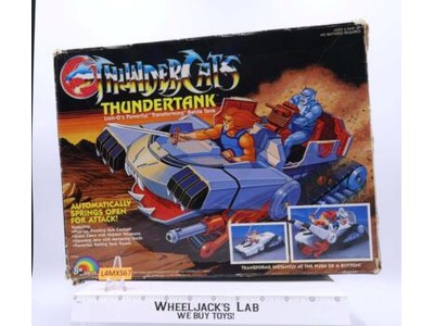 Thundertank 100% Complete Thundercats 1986 LJN Vintage Action Figure Vehicle