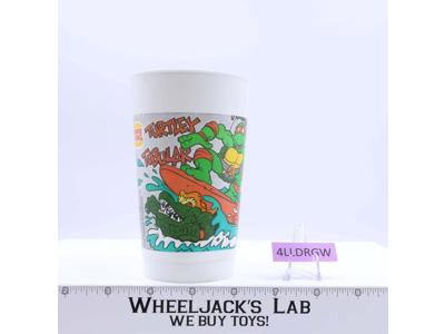 Plastic Cup Teenage Mutant Ninja Turtle TMNT 1990 Burger King Kid's Club