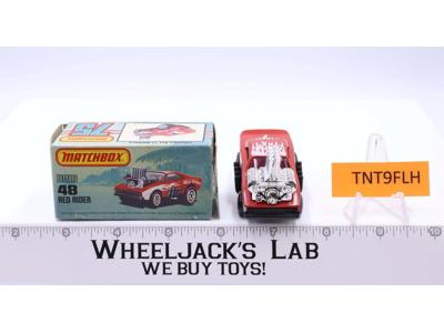 Red Rider No. 48 Lesney Superfast Matchbox 1972 W/Box Hong Kong Vintage