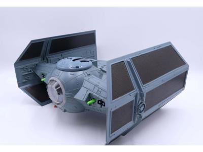 Darth Vader's Advanced Tie Fighter Complete Star Wars POTF 1997 Hasbro Vehicle