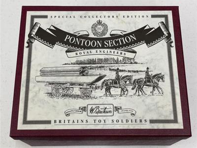 5962 Pontoon Section Royal Engineers Britains Toy Soldiers Metal W Britain NIB
