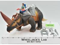 Pachyrhinosaurus W/Atlas 100% Complete Dino Riders 1989 Tyco Toys Action Figure