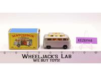 Volkswagen Camper 34 Lesney Matchbox Series 1960's Made In England
