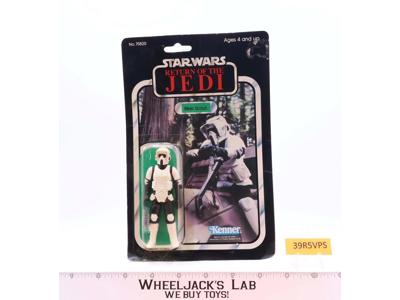 Biker Scout 77 Back-A Star Wars ROTJ 1983 Kenner Action Figure NEW MOSC SEALED