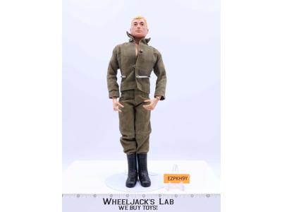 Action Soldier Blonde Hair Brown Eyes 12" GI Joe 1964 Hasbro Action Figure