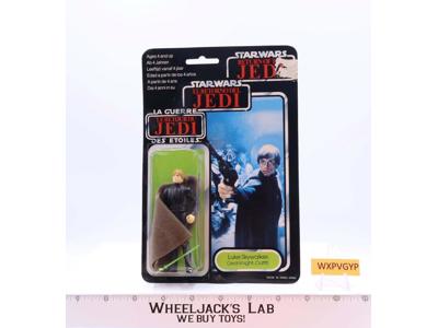 Luke Skywalker Jedi Knight 70 Back Tri-Logo Star Wars ROTJ 1983 Palitoy NEW MOSC