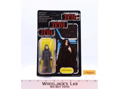 Emperor Palpatine 70 Back Tri-Logo Star Wars ROTJ 1983 Palitoy NEW MOSC