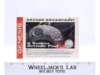 Sega Genesis 6 Button Arcade Pad / Sega Activator Promo Insert Sheet Only